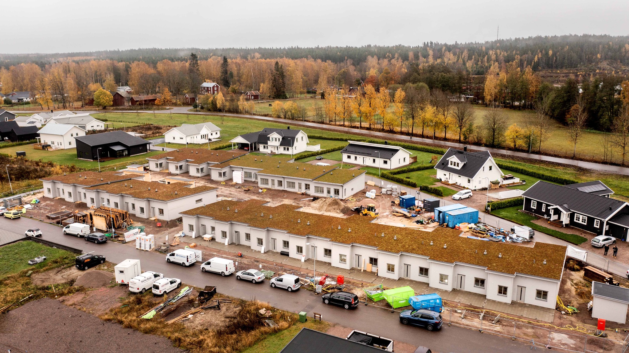 21 nya radhus i Hallsberg snart klara för inflyttning